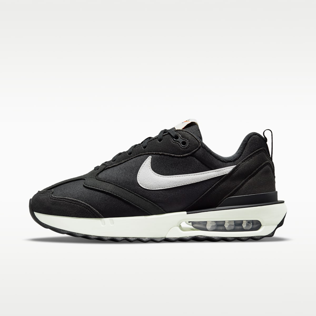 Nike Air Max Dawn Women's Shoes - Black/Metallic Silver/Total Orange/Summit White