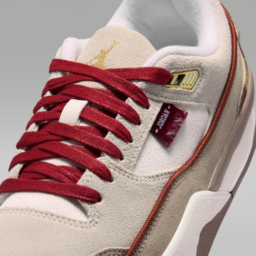 Jordan Flight Court SE Women's Shoes - Sail/Sail/Dusty Peach/Metallic Gold