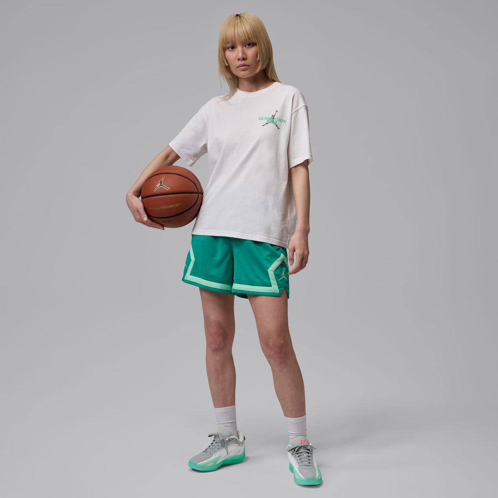 Jordan Heir Series 2 "Seafoam" Basketball Shoes - White/Metallic Silver/Pink Blast/Light Pumice - Image 11