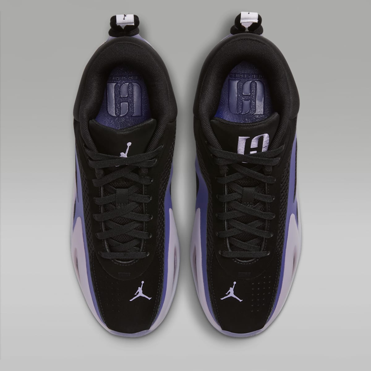Women's Jordan Heir Series 2 Basketball Shoes - Black/Photon Dust/Concord/Sky J Light Purple