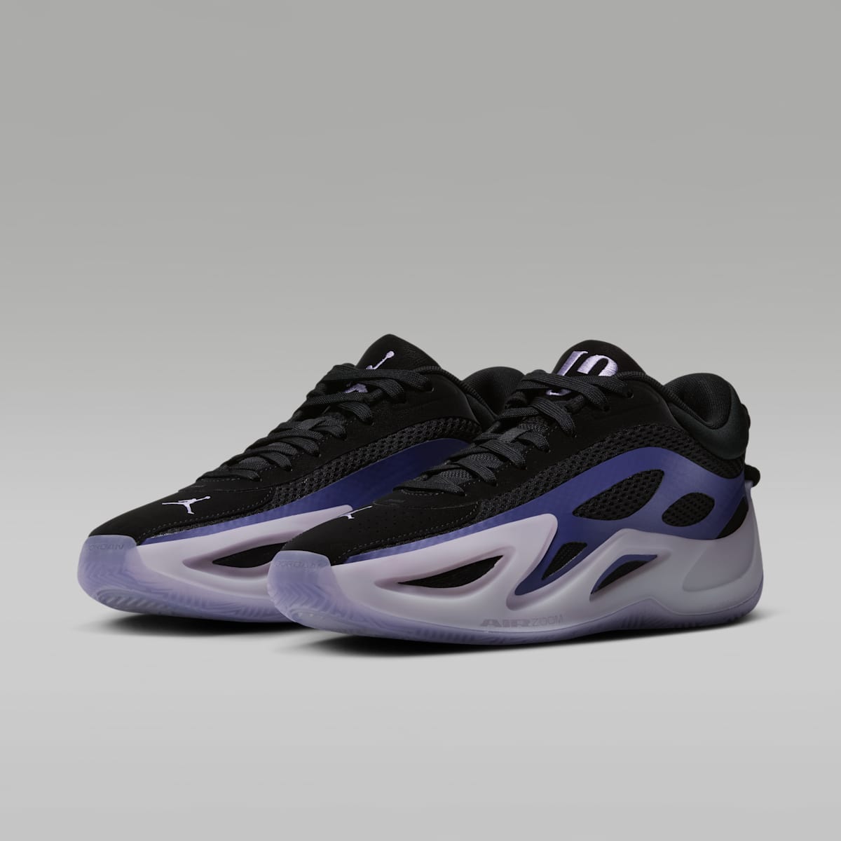 Women's Jordan Heir Series 2 Basketball Shoes - Black/Photon Dust/Concord/Sky J Light Purple