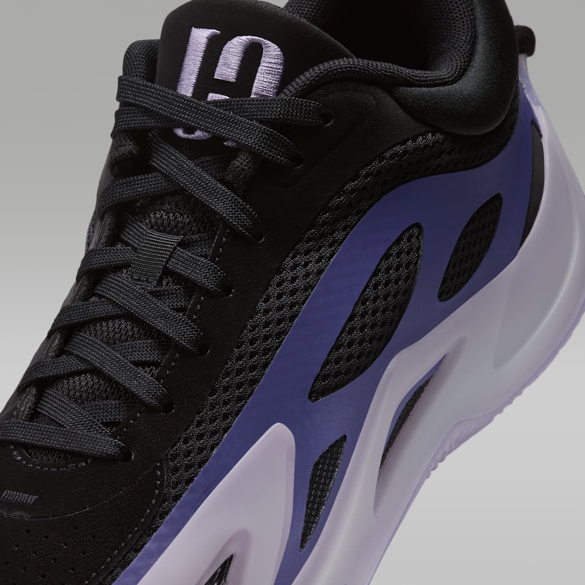 Women's Jordan Heir Series 2 Basketball Shoes - Black/Photon Dust/Concord/Sky J Light Purple