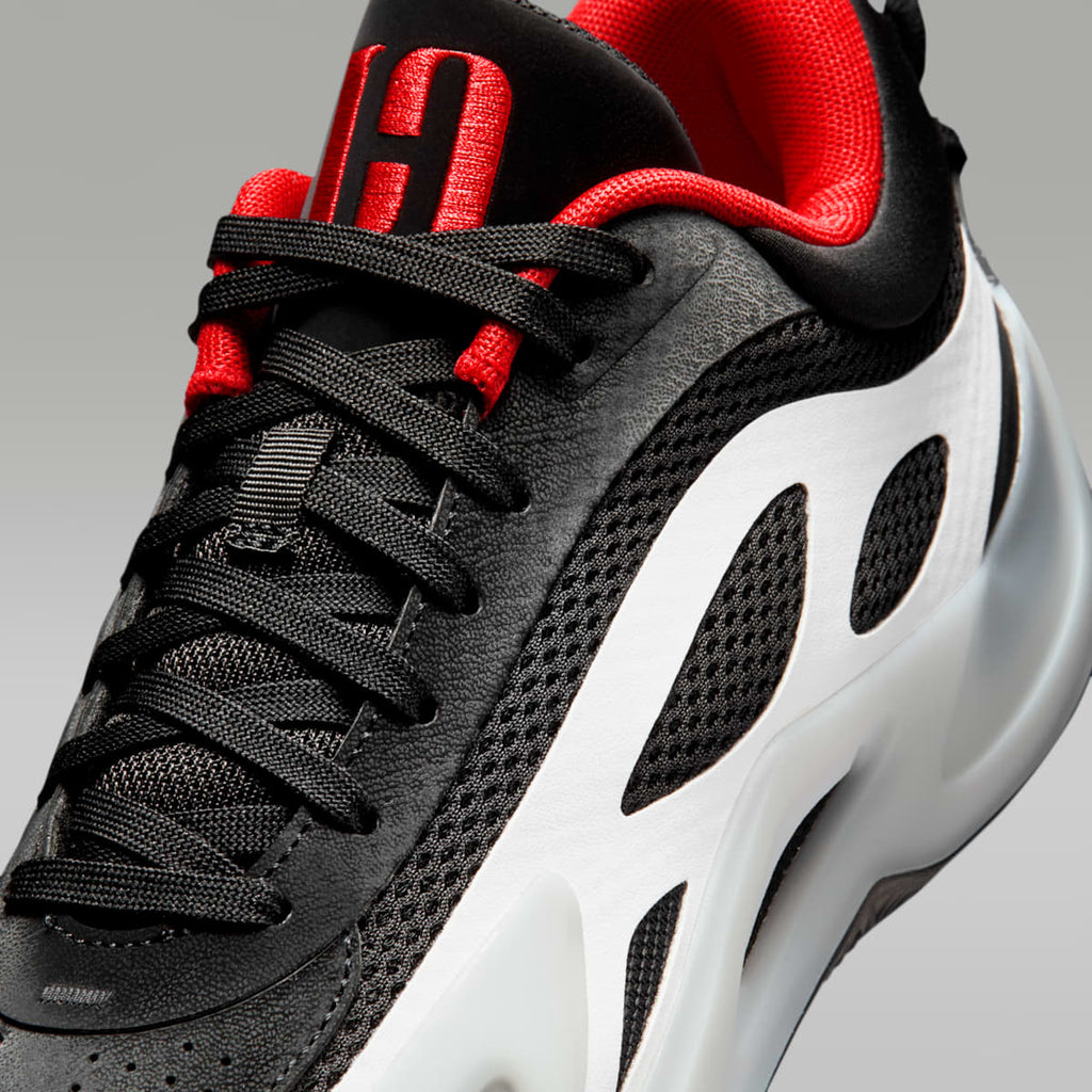 Jordan Heir Series 2 "Bloodline" Basketball Shoes - Black/University Red/White - Image 7