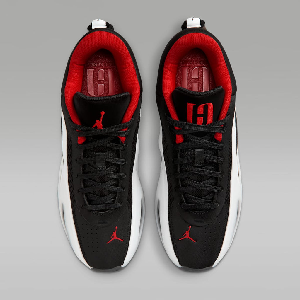 Jordan Heir Series 2 "Bloodline" Basketball Shoes - Black/University Red/White - Image 4