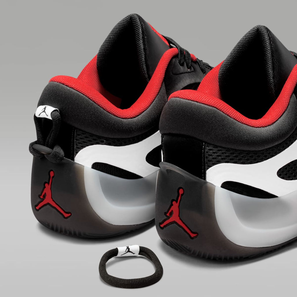 Jordan Heir Series 2 "Bloodline" Basketball Shoes - Black/University Red/White - Image 9