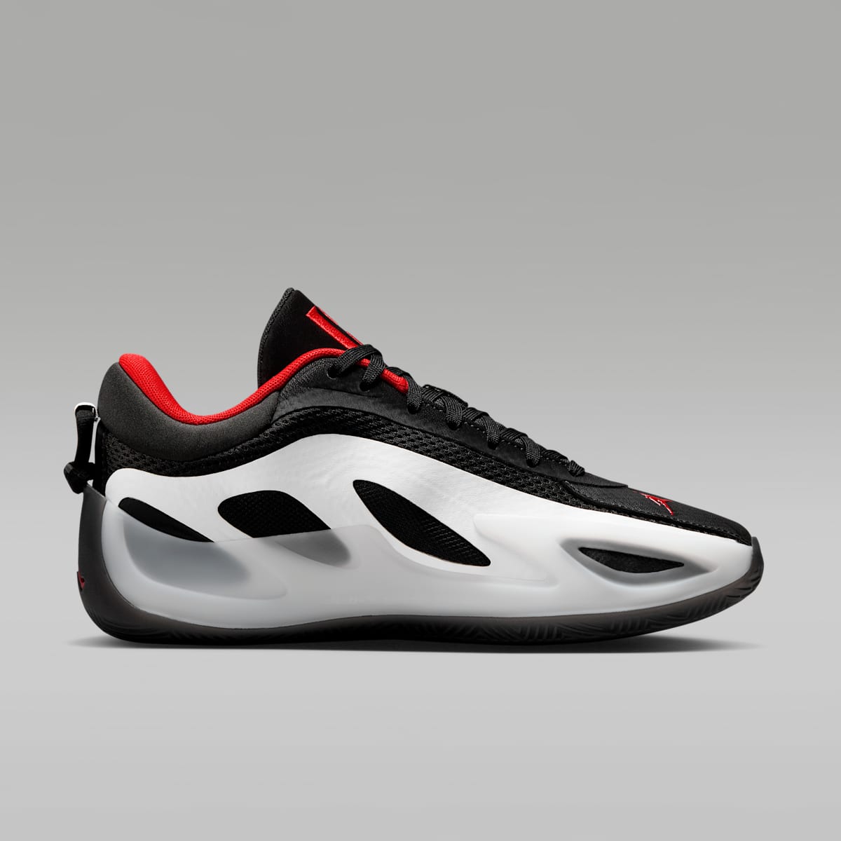 Jordan Heir Series 2 "Bloodline" Basketball Shoes - Black/University Red/White - Image 3