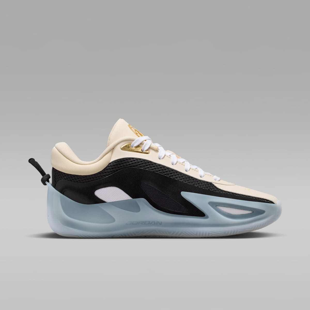Women's Jordan Heir Series 2 "Precious Medals" Basketball Shoes - Pearl White/Black/Metallic Gold/White
