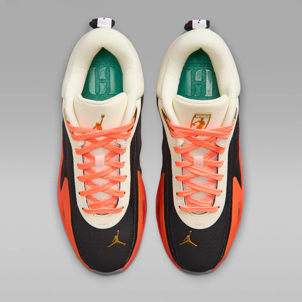 Jordan Heir Series 2 "Birds of Paradise" Basketball Shoes - Black/Metallic Gold/Total Orange/Coconut Milk - Image 4