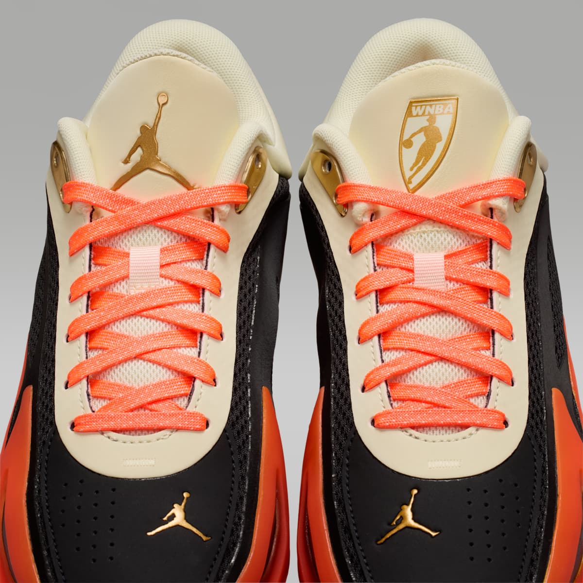 Jordan Heir Series 2 "Birds of Paradise" Basketball Shoes - Black/Metallic Gold/Total Orange/Coconut Milk - Image 9
