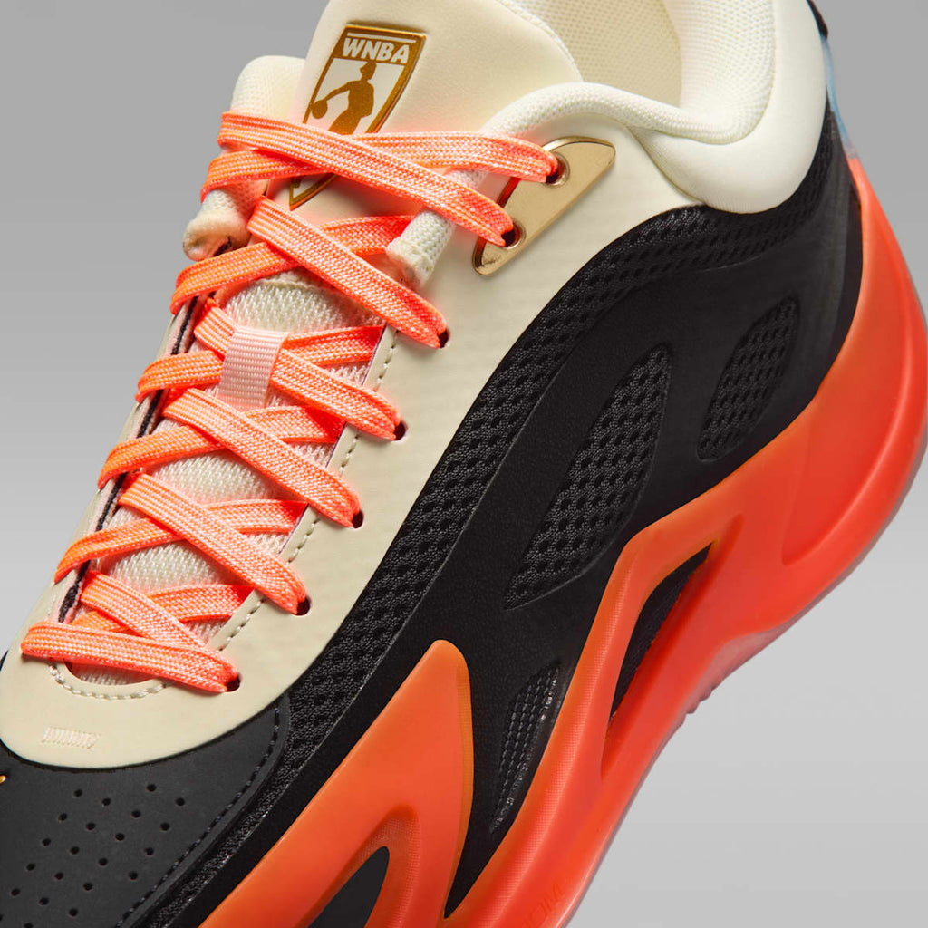 Jordan Heir Series 2 "Birds of Paradise" Basketball Shoes - Black/Metallic Gold/Total Orange/Coconut Milk - Image 7