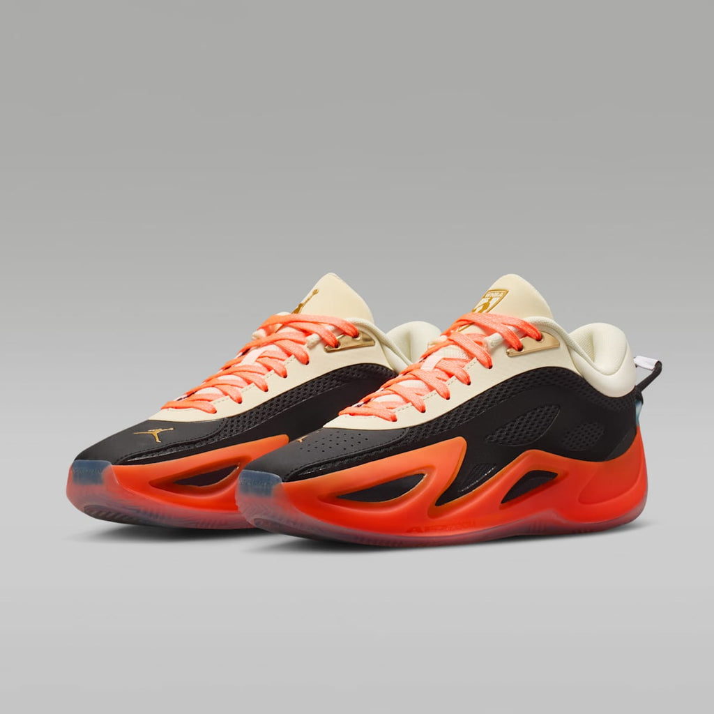 Jordan Heir Series 2 "Birds of Paradise" Basketball Shoes - Black/Metallic Gold/Total Orange/Coconut Milk - Image 5
