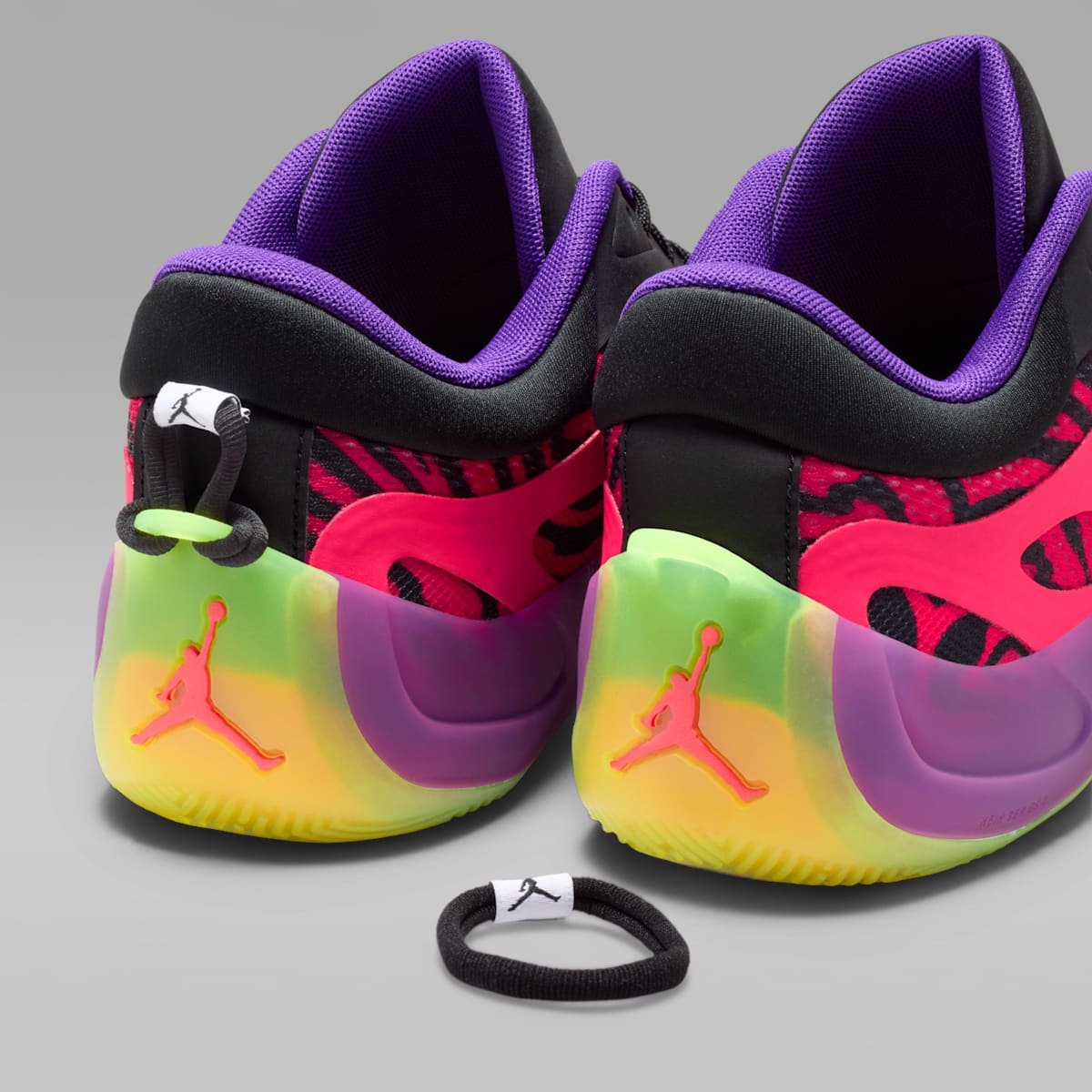 Jordan Heir Series 2 "Oh Sheila" Basketball Shoes - Red Orbit/Voltage Purple/Volt/Black - Image 10