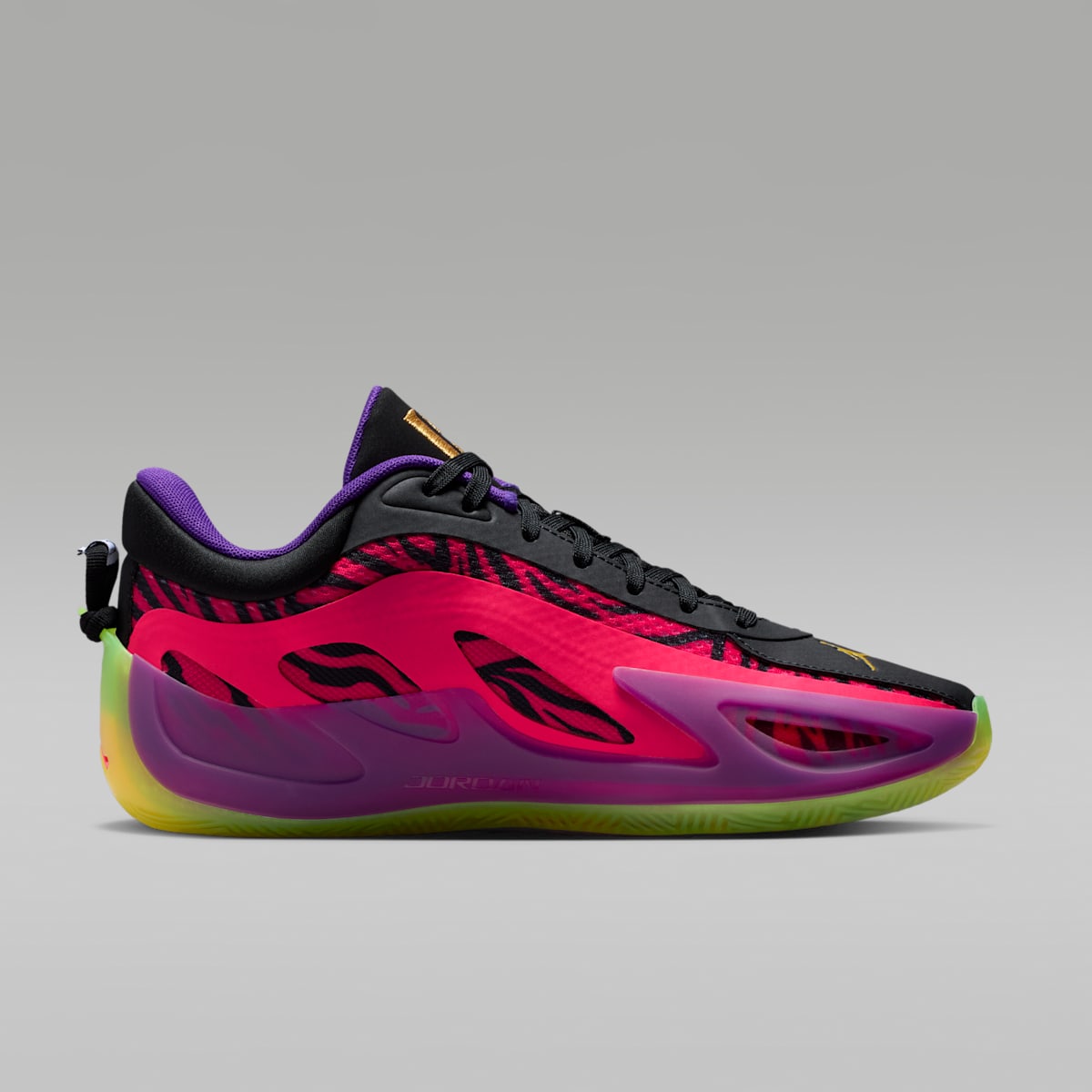 Jordan Heir Series 2 "Oh Sheila" Basketball Shoes - Red Orbit/Voltage Purple/Volt/Black - Image 3