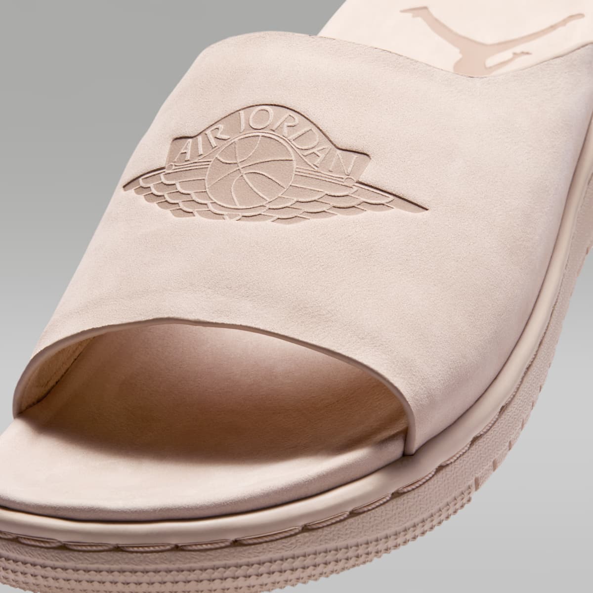 Jordan Modero 1 Women's Slides - Particle Beige/Particle Beige