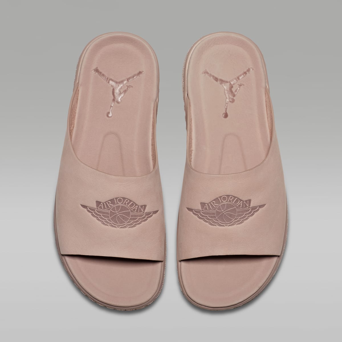 Jordan Modero 1 Women's Slides - Particle Beige/Particle Beige