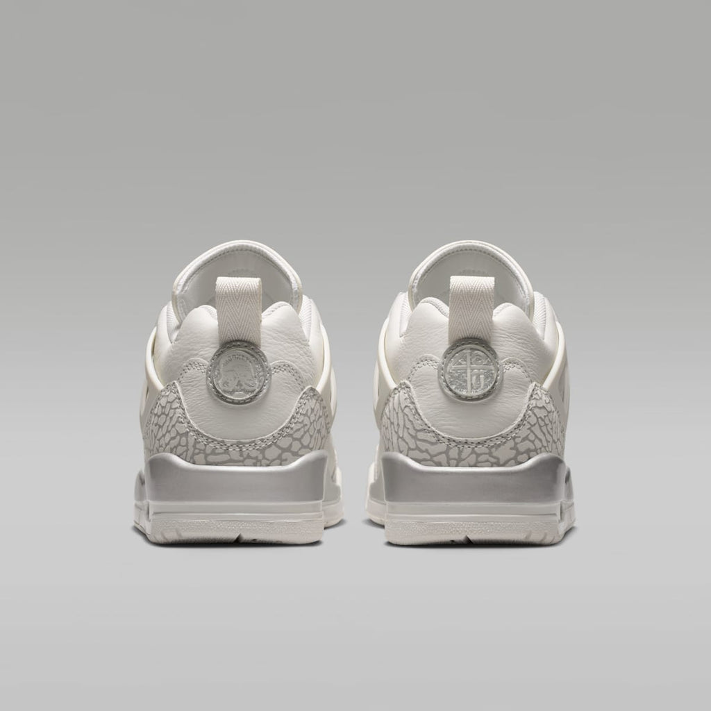 Jordan Spizike Low Women's Shoes - Swan/Wolf Grey/Metallic Silver