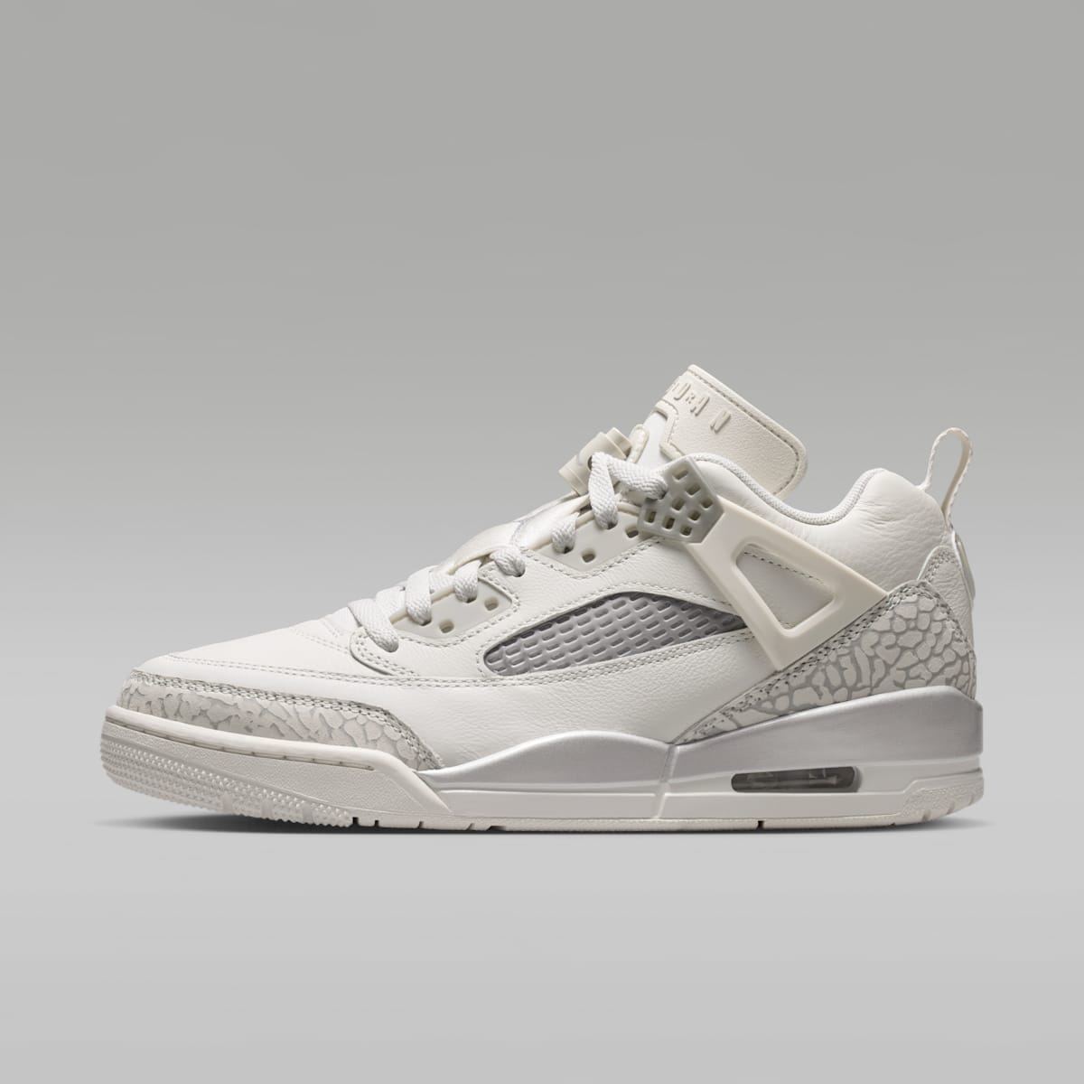 Jordan Spizike Low Women's Shoes - Swan/Wolf Grey/Metallic Silver