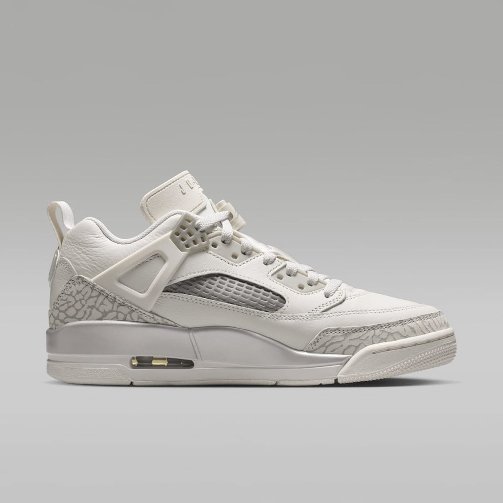 Jordan Spizike Low Women's Shoes - Swan/Wolf Grey/Metallic Silver