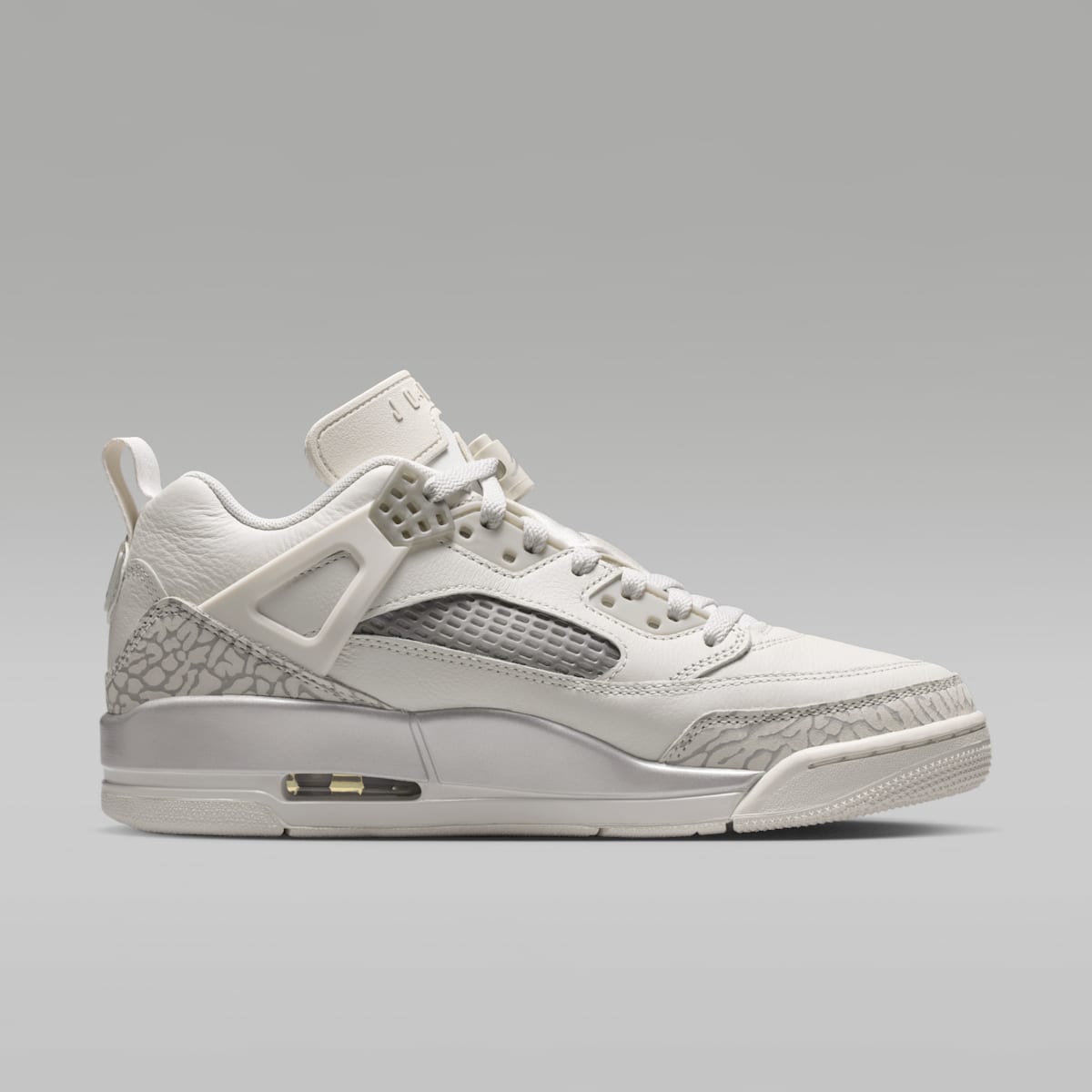 Jordan Spizike Low Women's Shoes - Swan/Wolf Grey/Metallic Silver