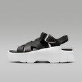 Jordan Willow Women's Sandals - Black/White/Metallic Silver