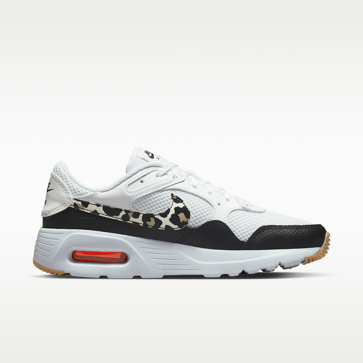 Nike Air Max SC Women's Shoes - White/Team Orange/Metallic Summit White/Black