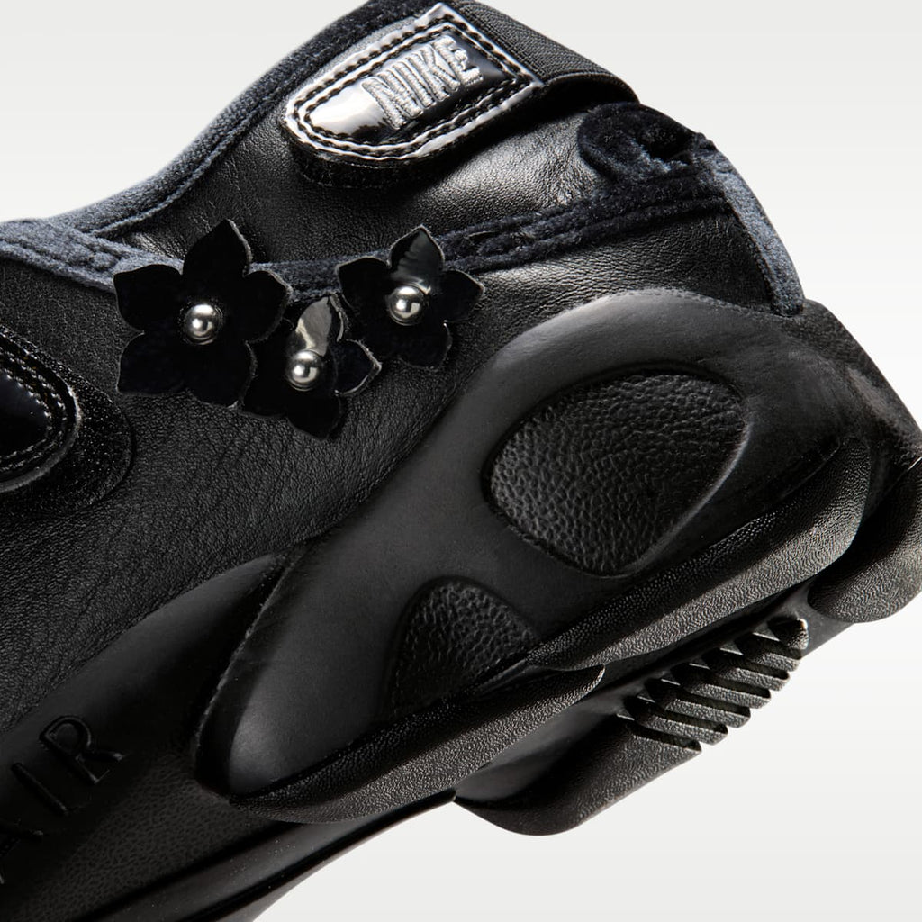 Nike Air Rift "Florette" Women's Shoes - Black/Wolf Grey/Metallic Silver