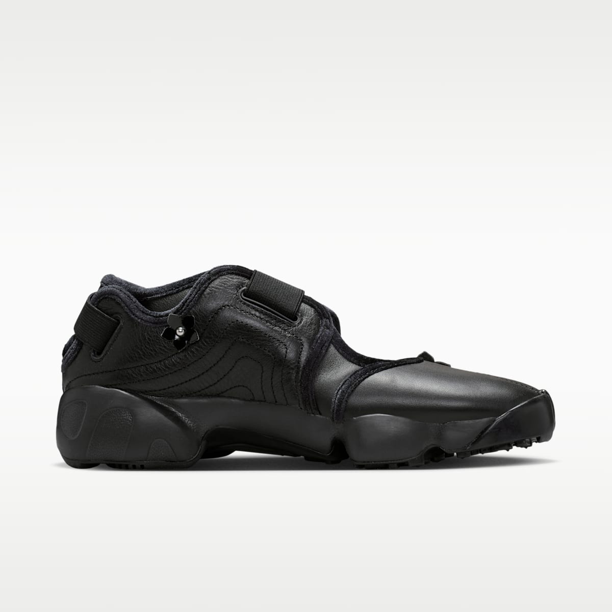 Nike Air Rift "Florette" Women's Shoes - Black/Wolf Grey/Metallic Silver