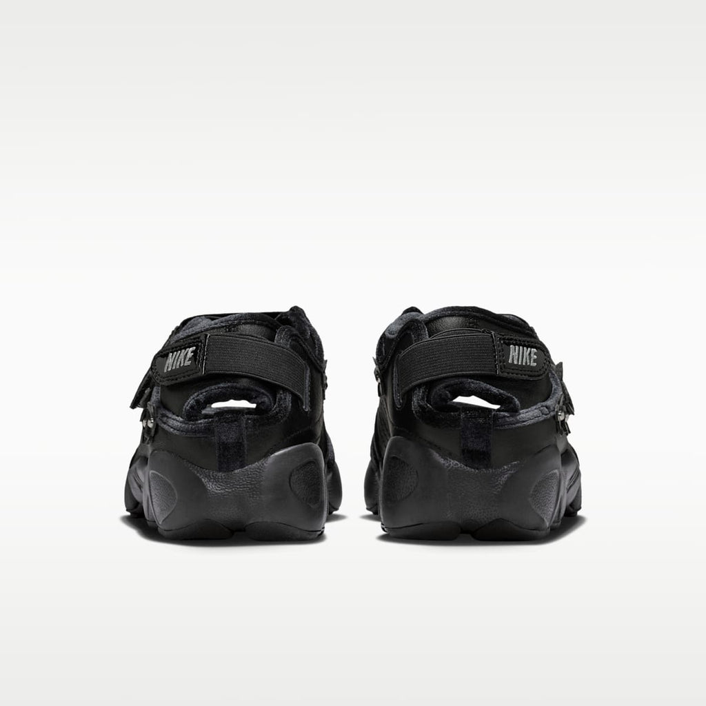 Nike Air Rift "Florette" Women's Shoes - Black/Wolf Grey/Metallic Silver