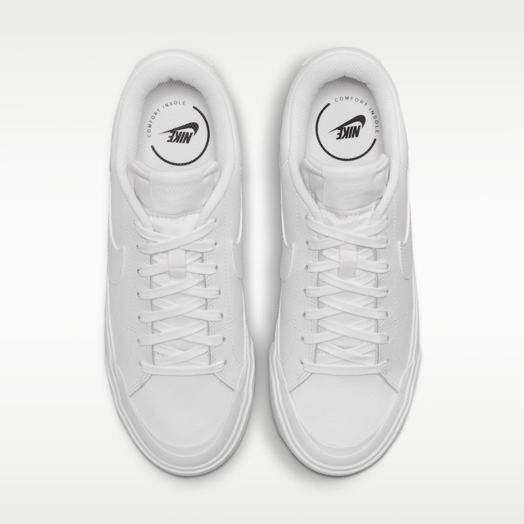 Nike Court Legacy Lift Women's Shoes - White/White/White
