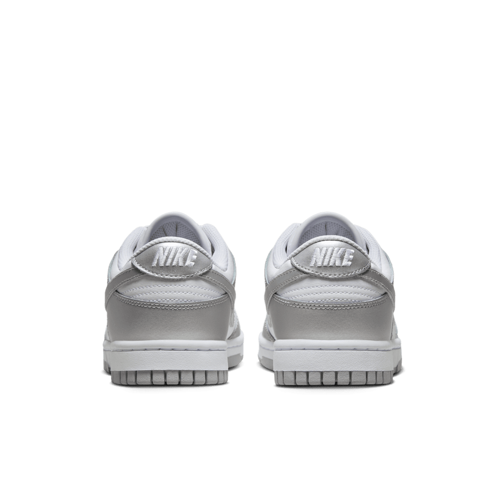 Nike Dunk Low Women's Shoes - White/Blue Joy/Metallic Silver