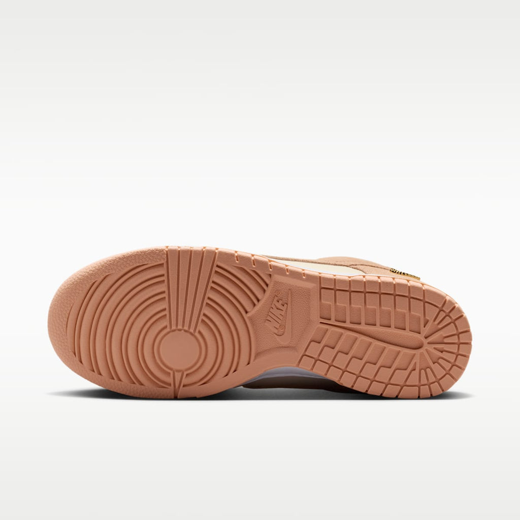 Nike Dunk Low Suede Women's Shoes - Sunset Haze/Chalk/White/Sunset Haze
