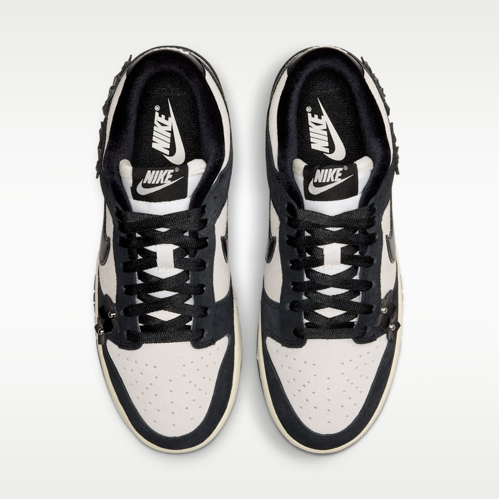 Nike Dunk Low SE "Florette" Women's Shoes - Black/Sail/Black
