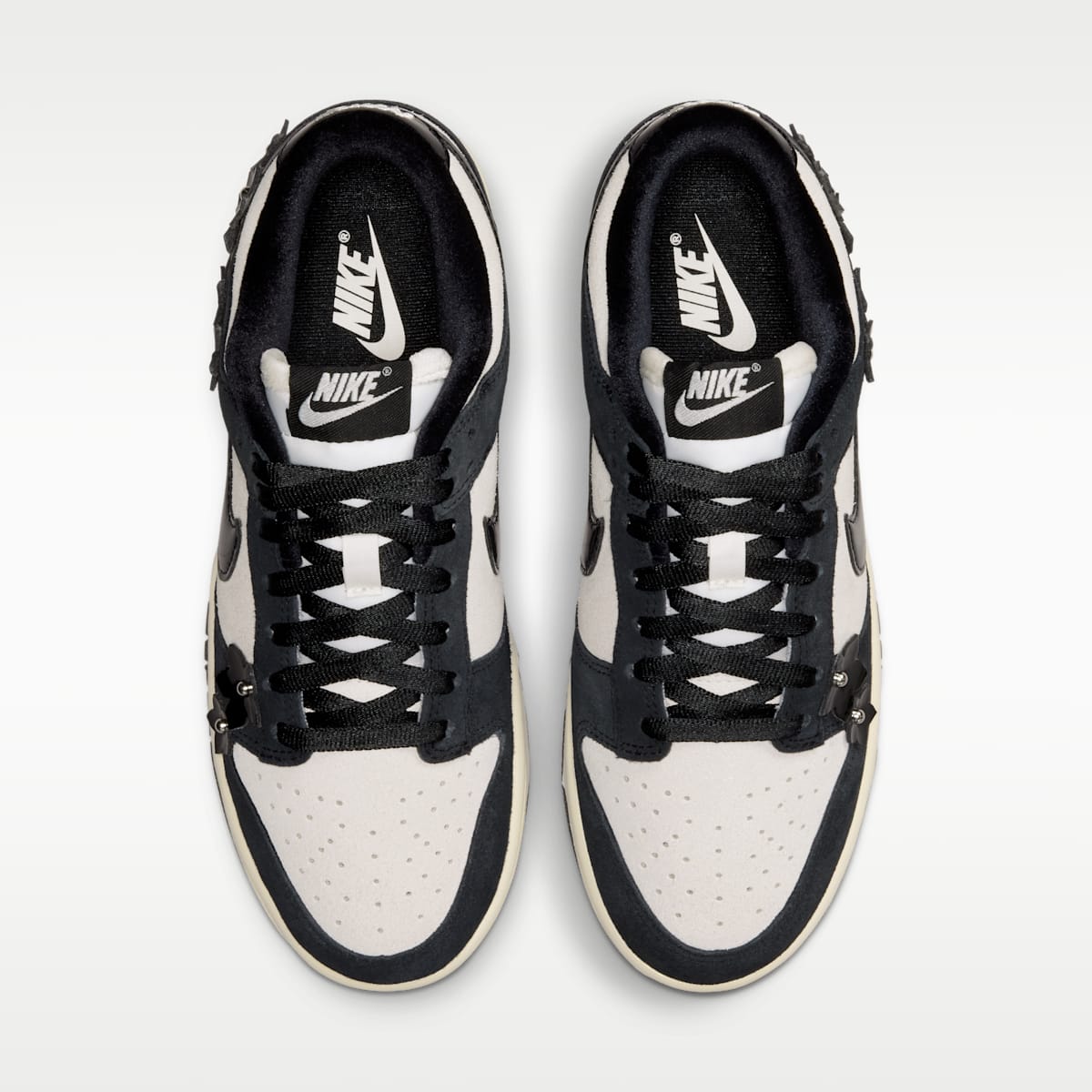 Nike Dunk Low SE "Florette" Women's Shoes - Black/Sail/Black
