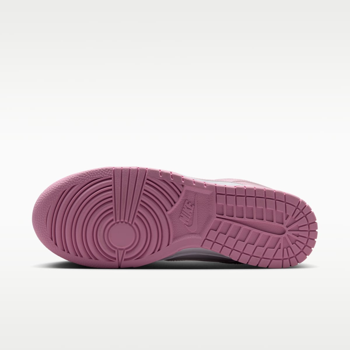 Nike Dunk Low SE "Gloss" Women's Shoes - White/White/Metallic Silver/Pink Rise