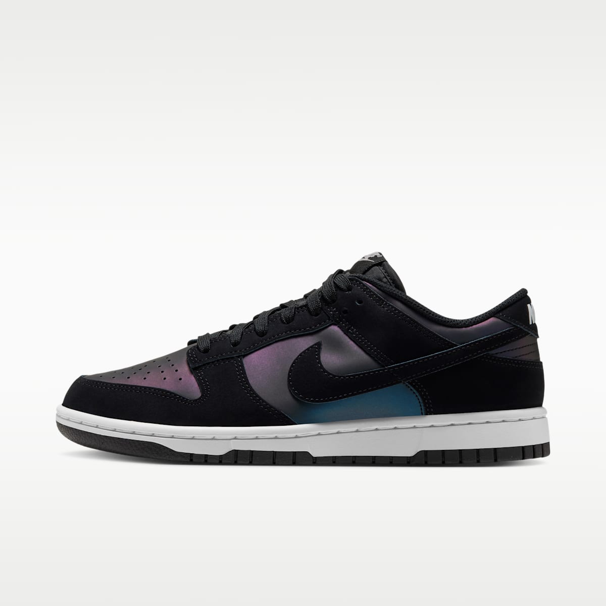 Nike Dunk Low SE Iridescent Women's Shoes - Black/White/Black