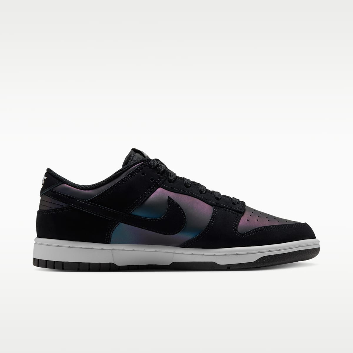 Nike Dunk Low SE Iridescent Women's Shoes - Black/White/Black
