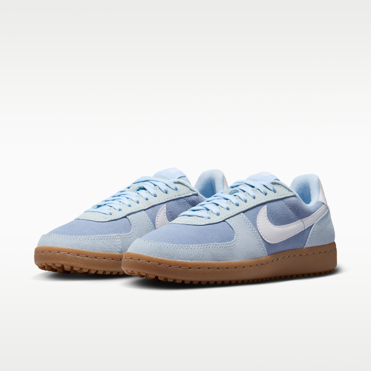 Nike Field General Women's Shoes - Hydrogen Blue/White/Gum Dark Brown/Indigo Fog