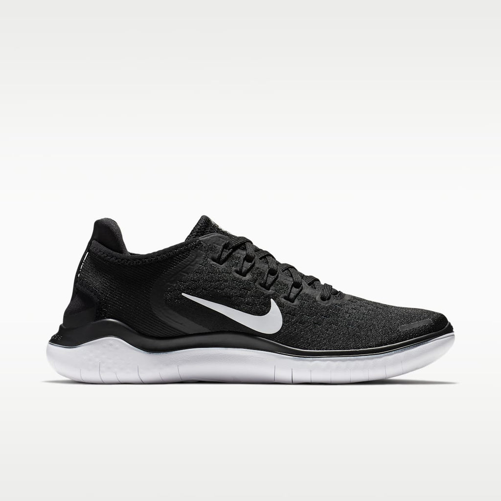 Nike Free RN 2018 Women's Running Shoes - Black/White
