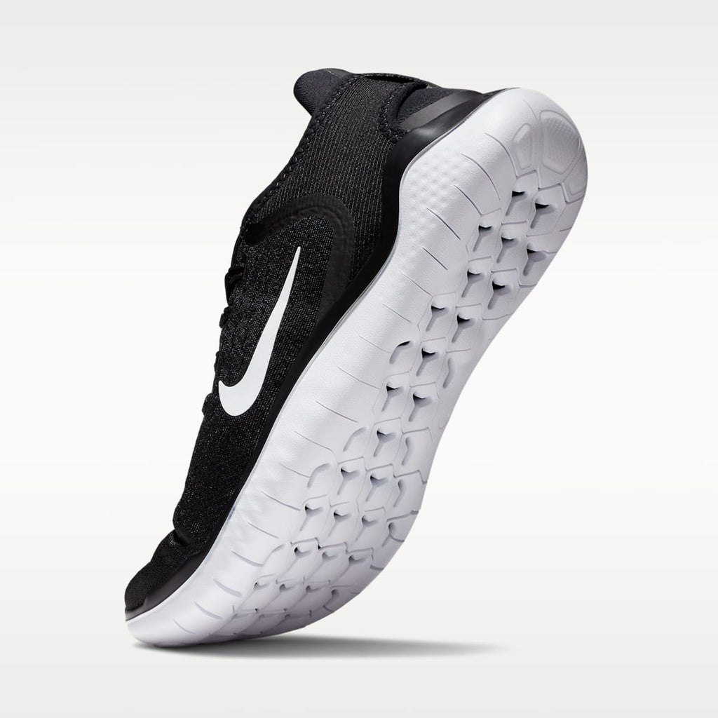 Nike Free RN 2018 Women's Running Shoes - Black/White