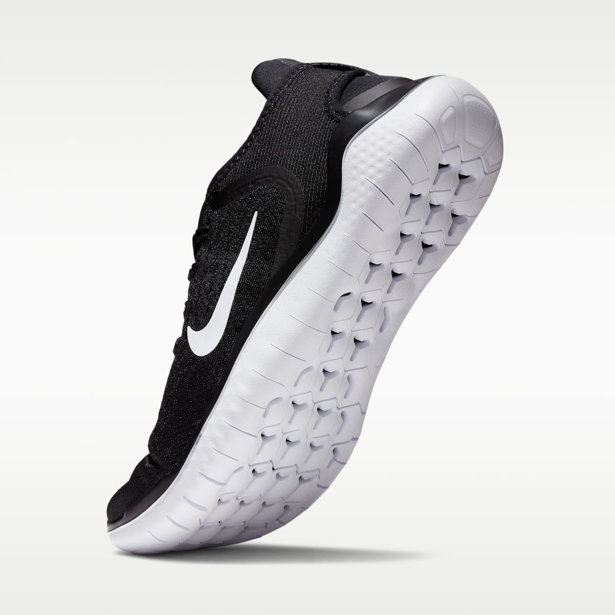 Nike Free RN 2018 Women's Running Shoes - Black/White