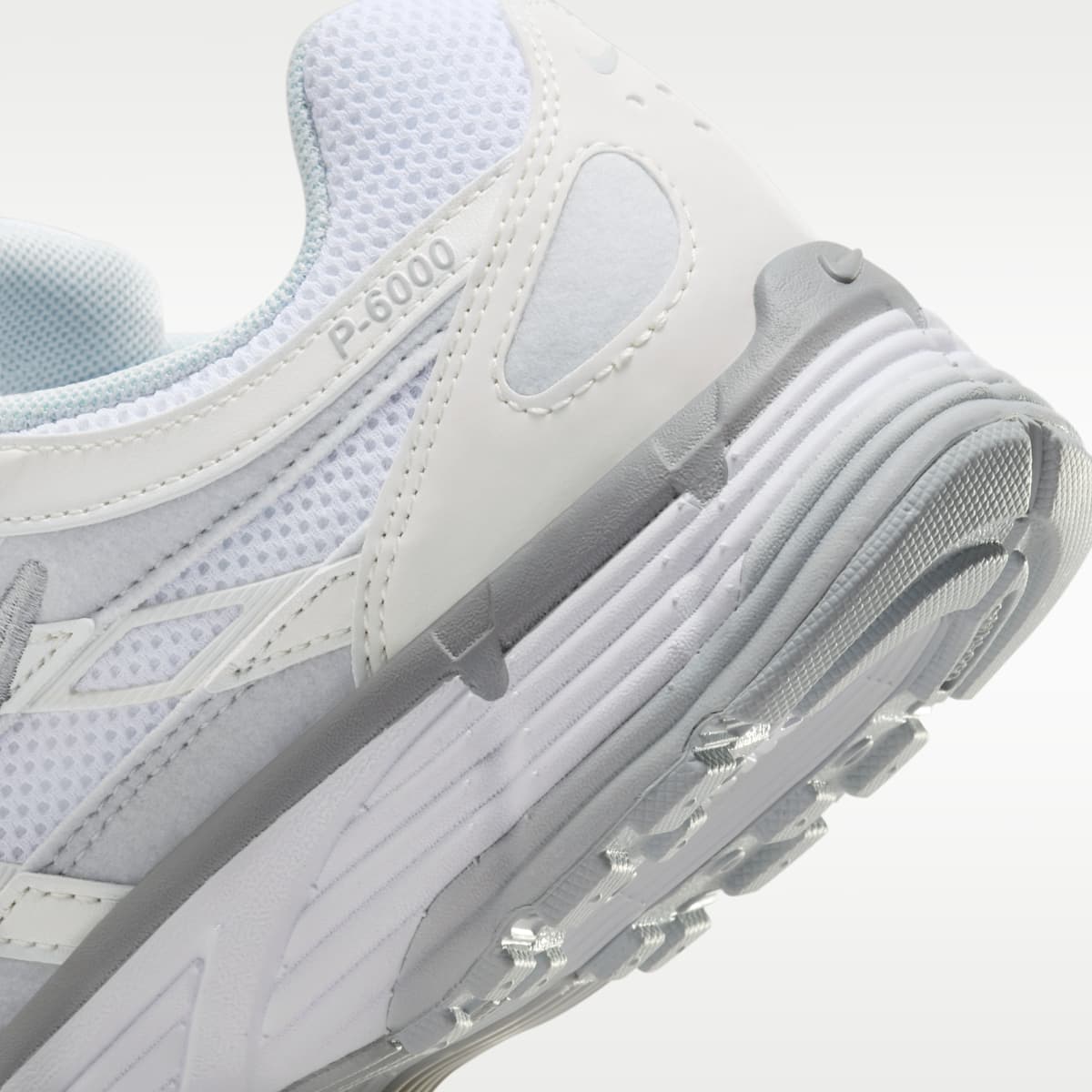 Nike P-6000 Women's Shoes - Metallic Summit White/Pure Platinum/Wolf Grey/White