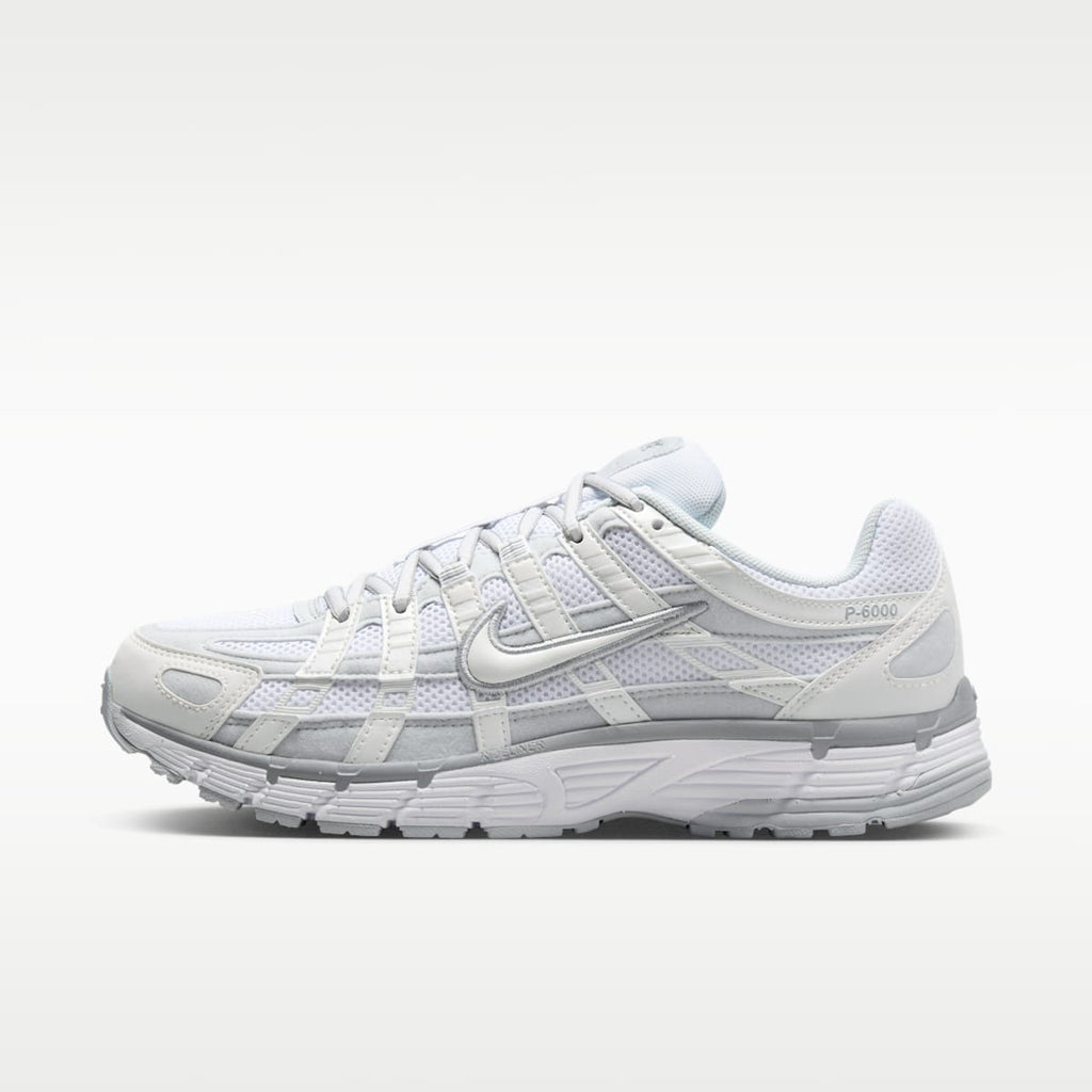 Nike P-6000 Women's Shoes - Metallic Summit White/Pure Platinum/Wolf Grey/White