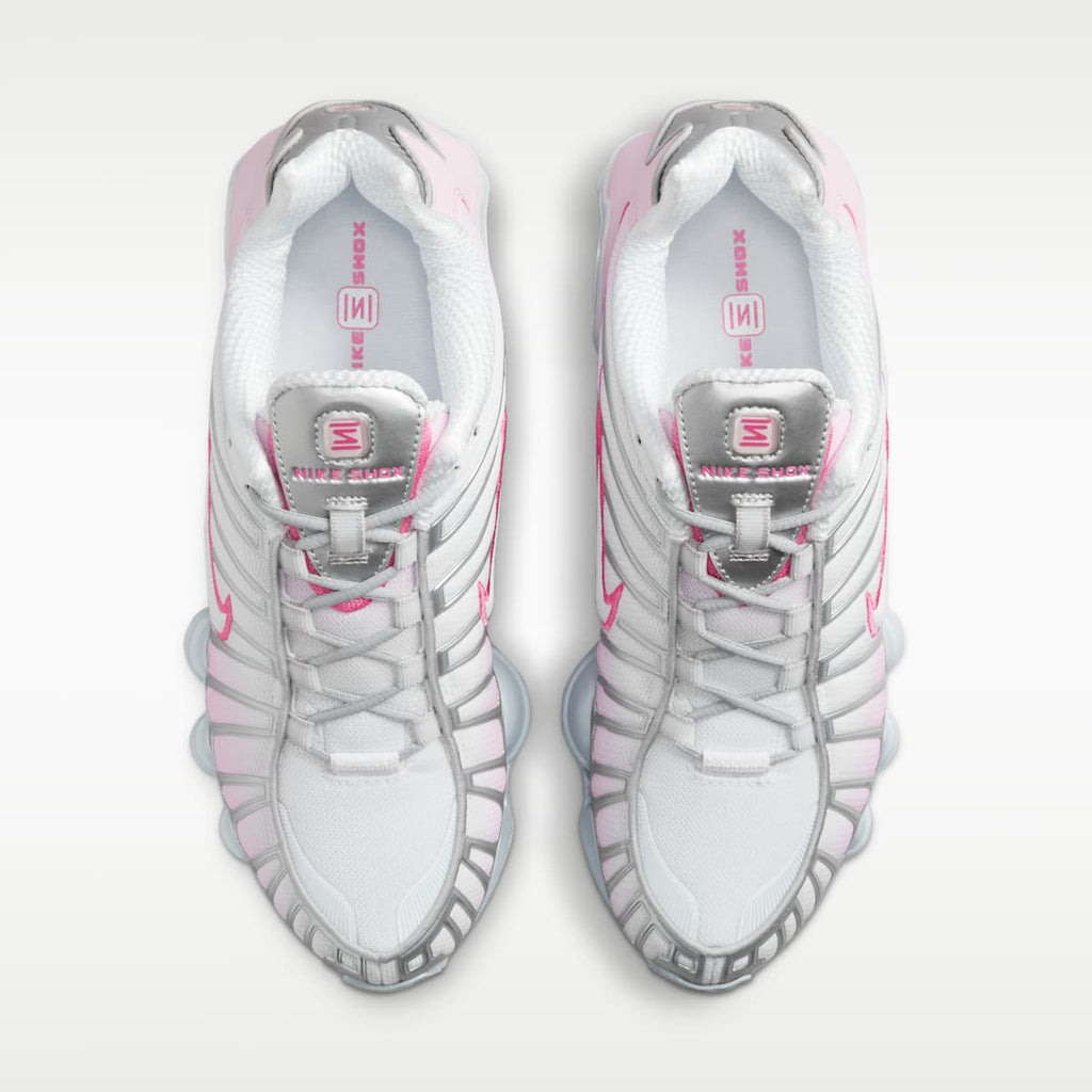 Nike Shox TL Women's Shoes - Metallic Platinum/Pink Foam/White/Pinksicle