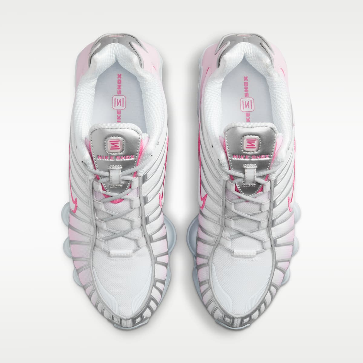 Nike Shox TL Women's Shoes - Metallic Platinum/Pink Foam/White/Pinksicle