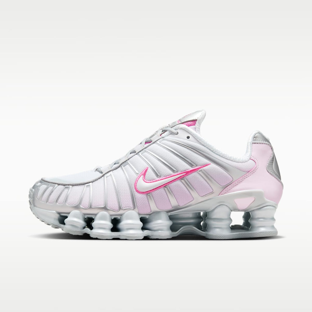 Nike Shox TL Women's Shoes - Metallic Platinum/Pink Foam/White/Pinksicle