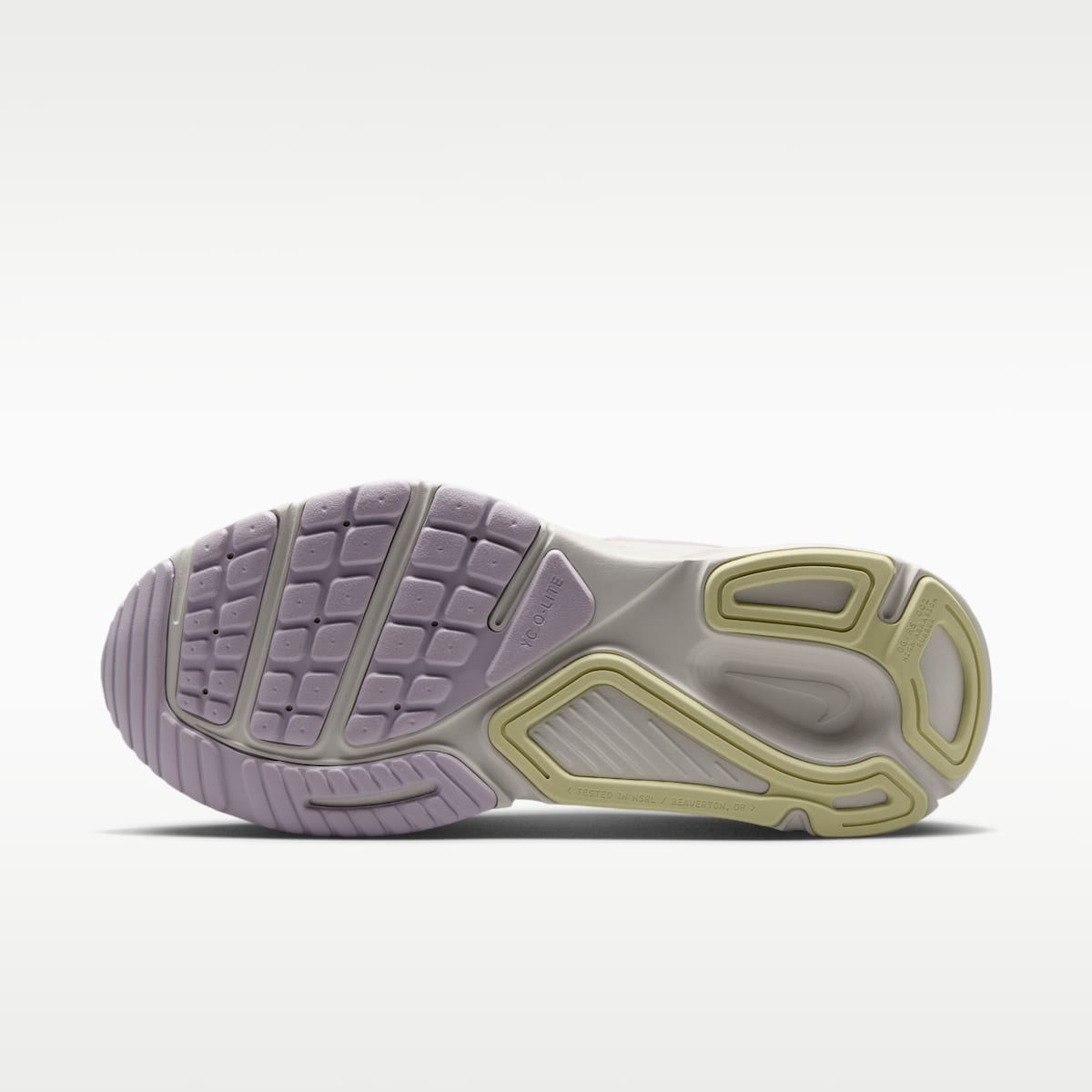 Nike Structure Plus Women's Road Running Shoes - Silver Lilac/Particle Rose/Light Bone/Sail