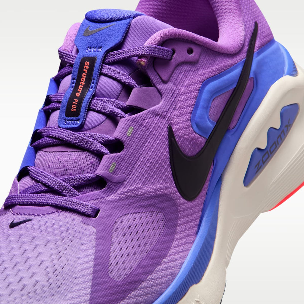 Nike Structure Plus Women's Road Running Shoes - Bright Violet/Violet Mist/Sapphire/Purple Dynasty