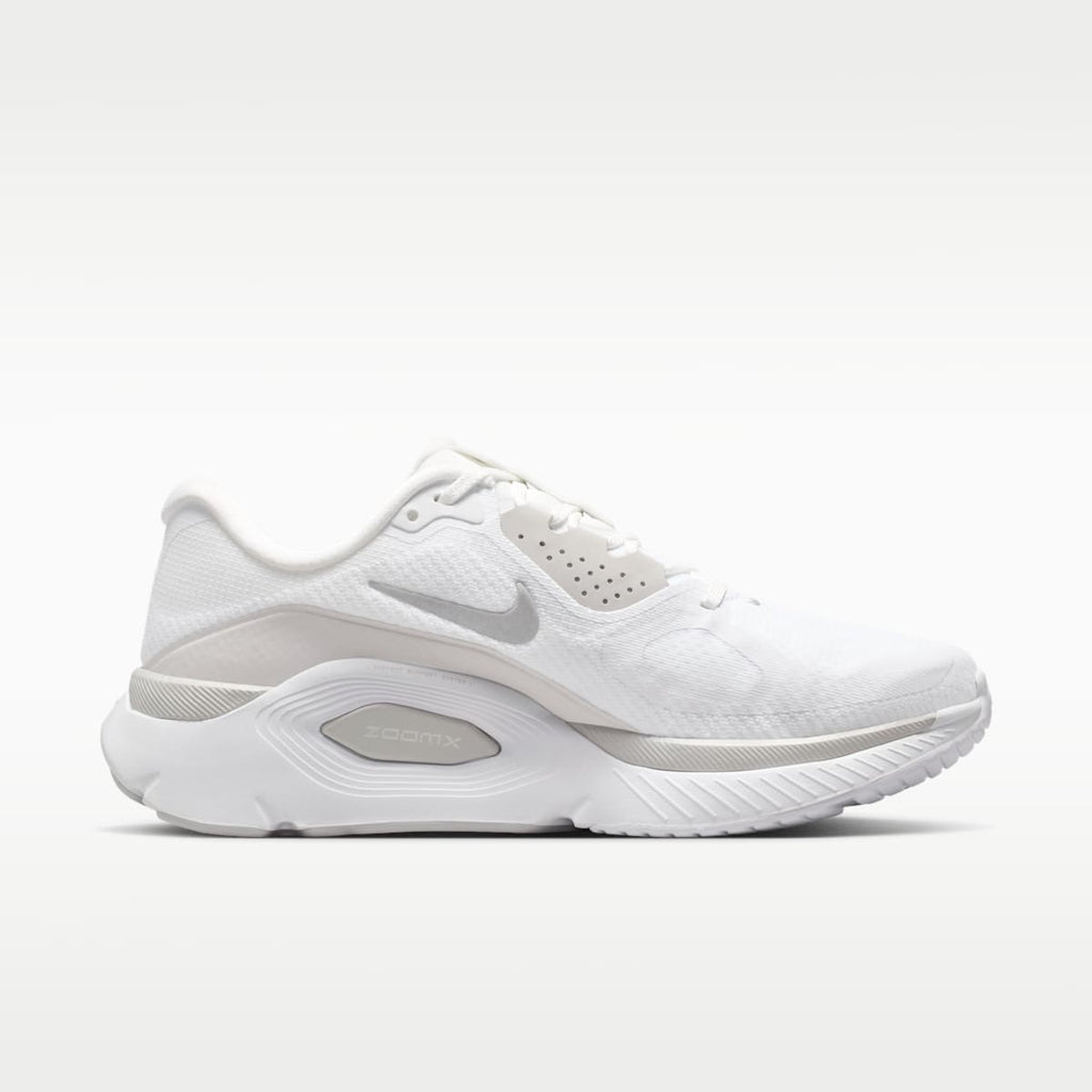 Nike Structure Plus Women's Road Running Shoes - White/Photon Dust/Metallic Silver