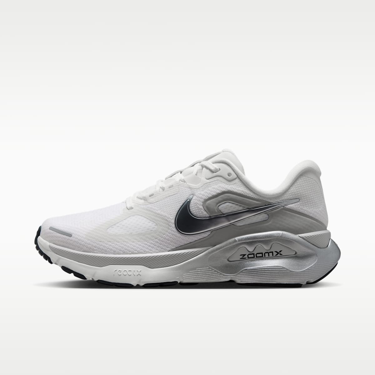 Nike Structure Plus Women's Road Running Shoes - Summit White/Photon Dust/Sail/Metallic Silver