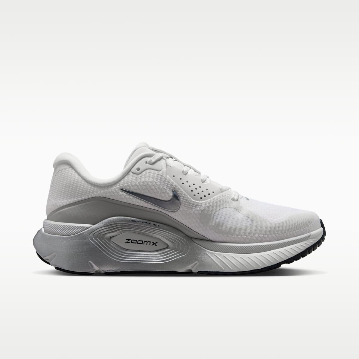 Nike Structure Plus Women's Road Running Shoes - Summit White/Photon Dust/Sail/Metallic Silver